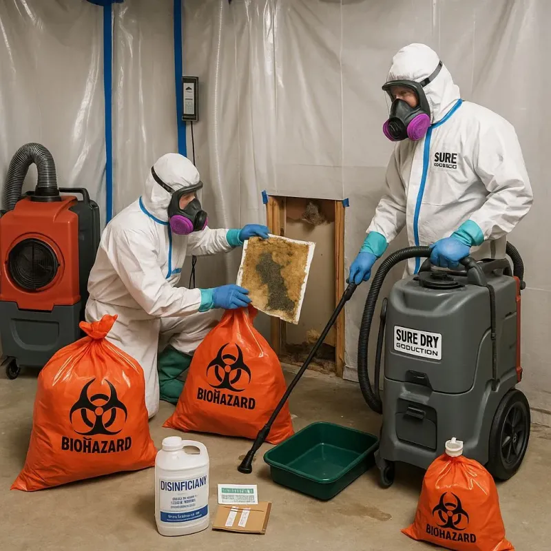 Contaminated Water Handling Protocols process in Huron County, OH