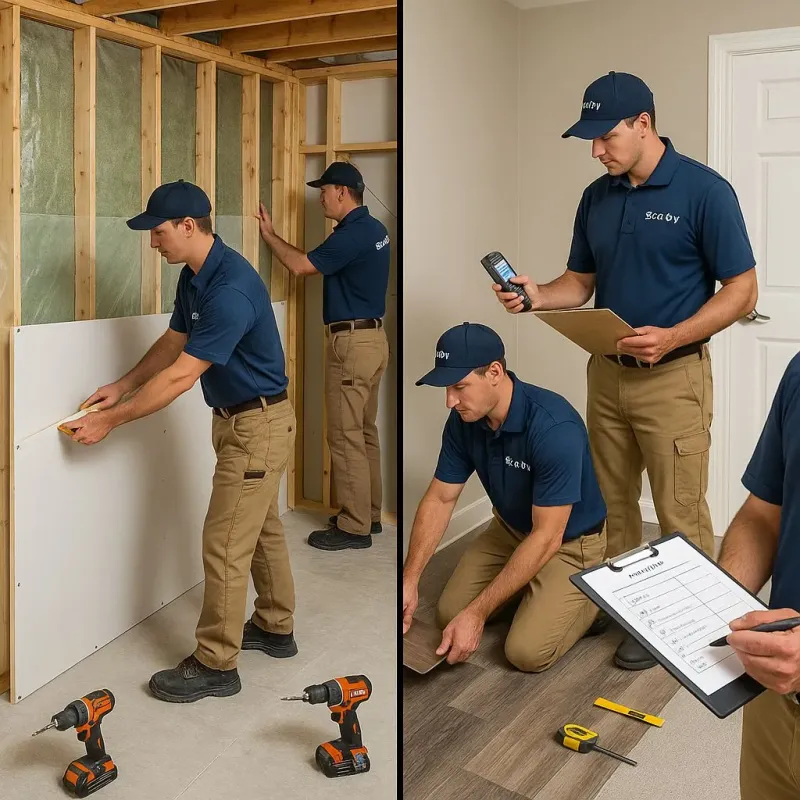 Repairs and Reconstruction process in Huron County, OH